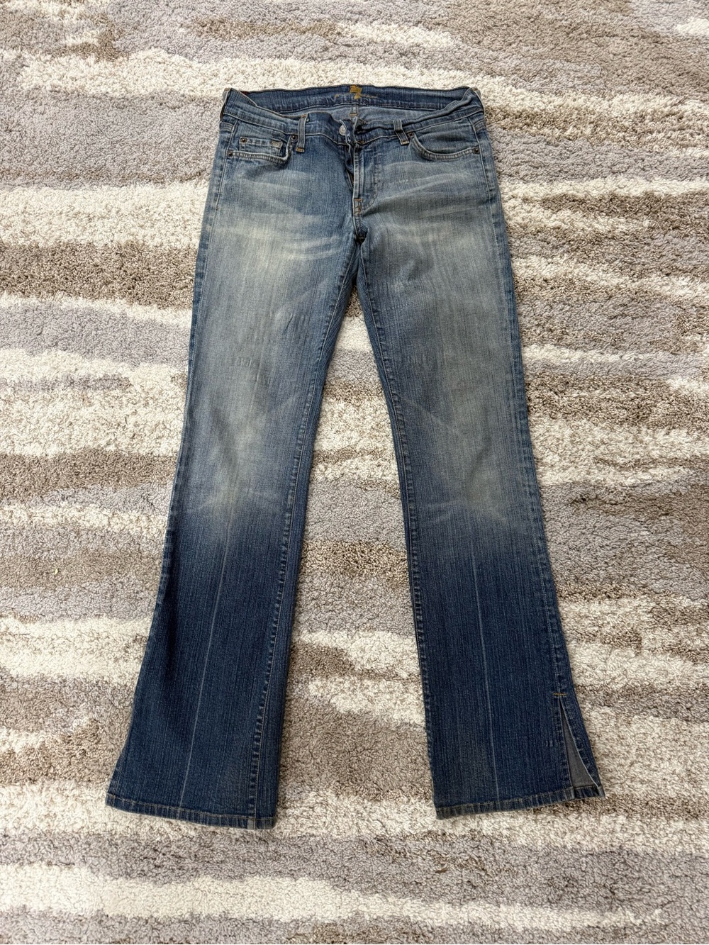 7 For All Mankind Women's Bootcut Jeans - Medium Blue Wash